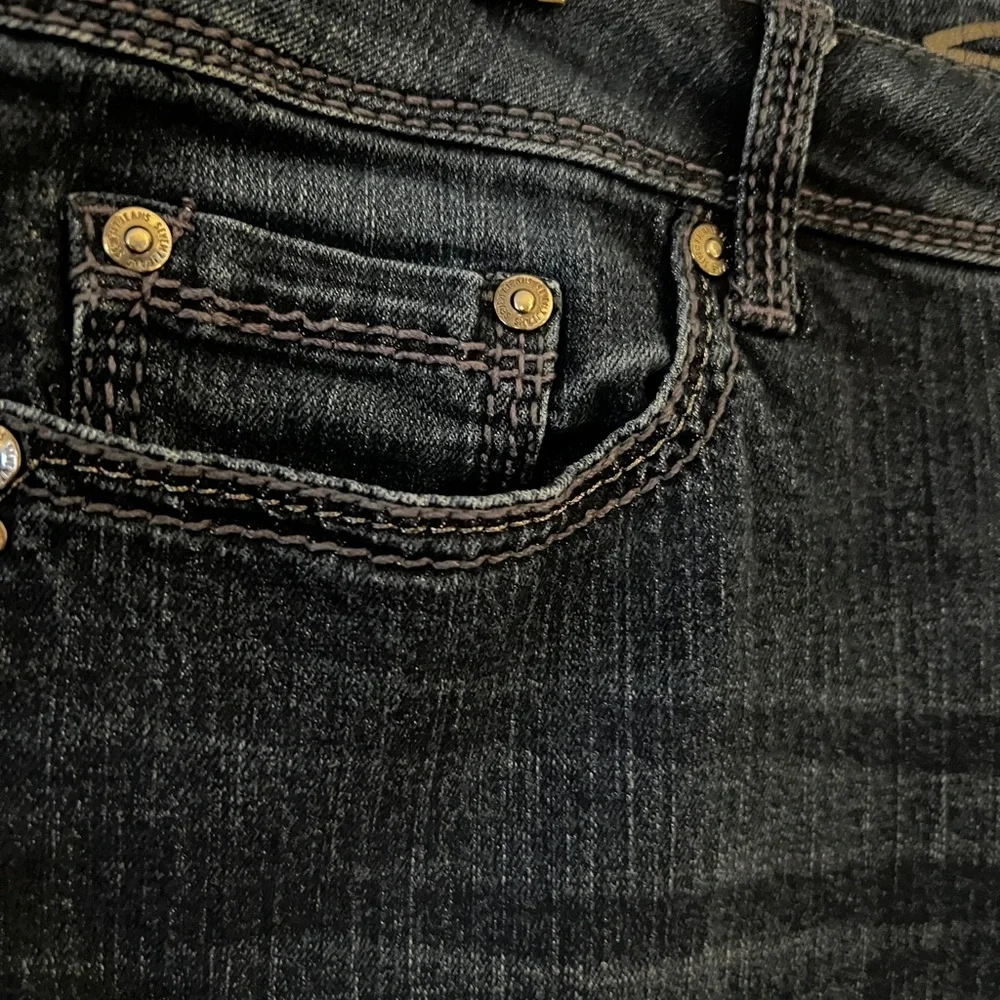 Seven7 Blue Skinny Jeans Versatile Style
